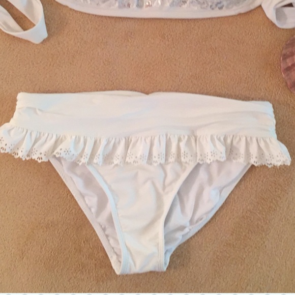 BLEU ROD BEATTIE Sarong Eyelet Swimsuit Bottom - Picture 2 of 8